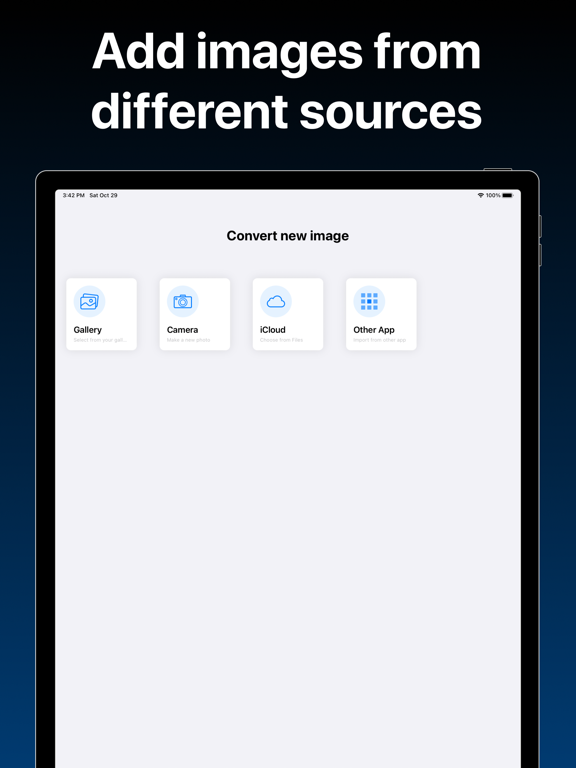 Screenshot #4 pour Image Converter: photos to PDF