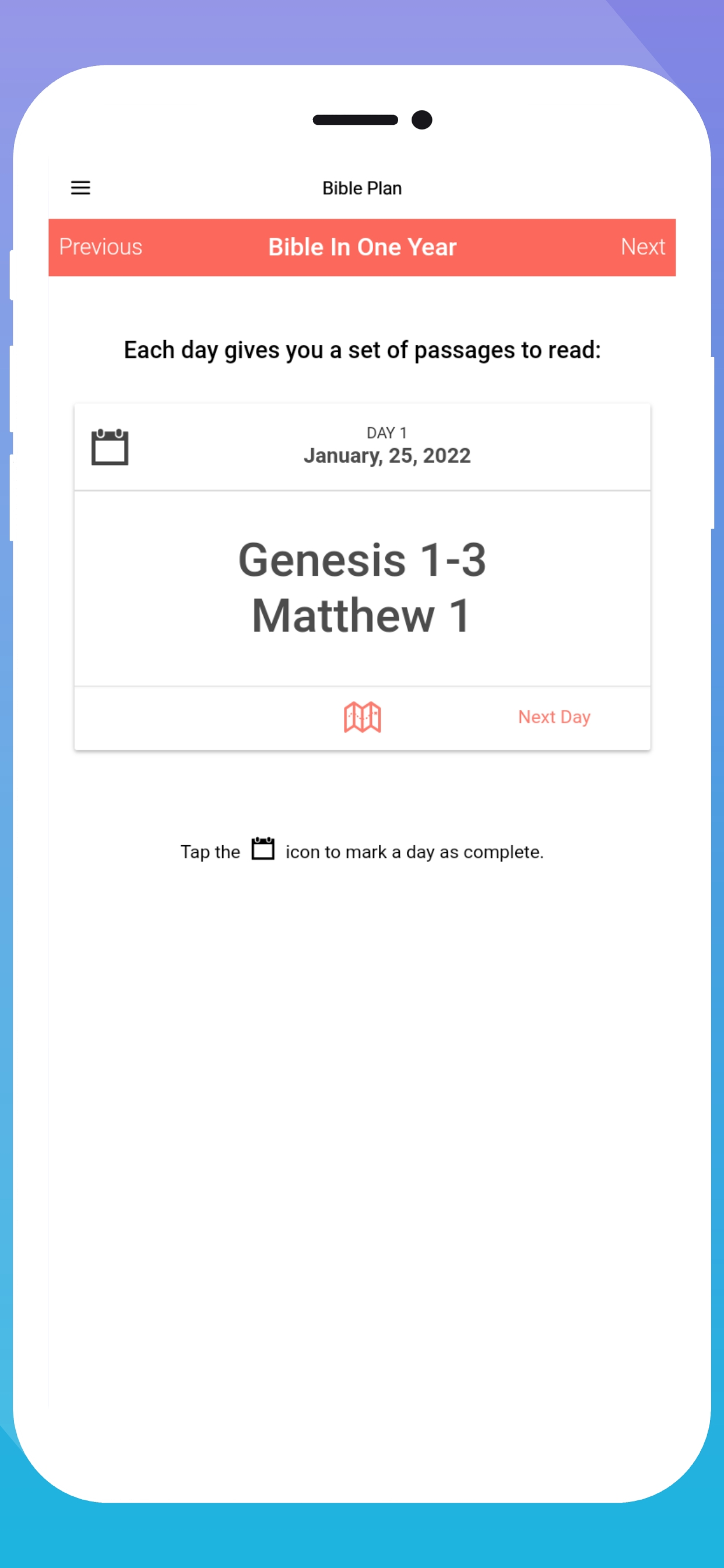 The Bible In One Year