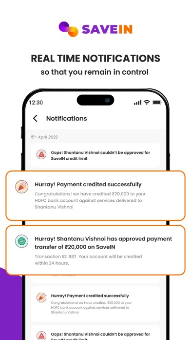 SaveIN for Healthcare Business Screenshot