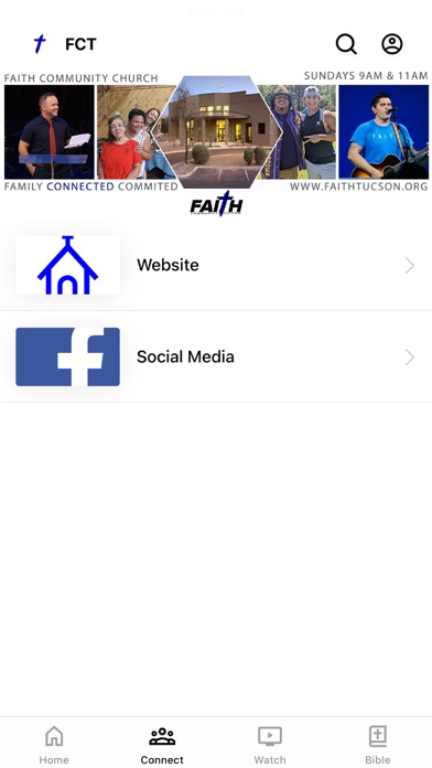 Faith Community Tucson Screenshot