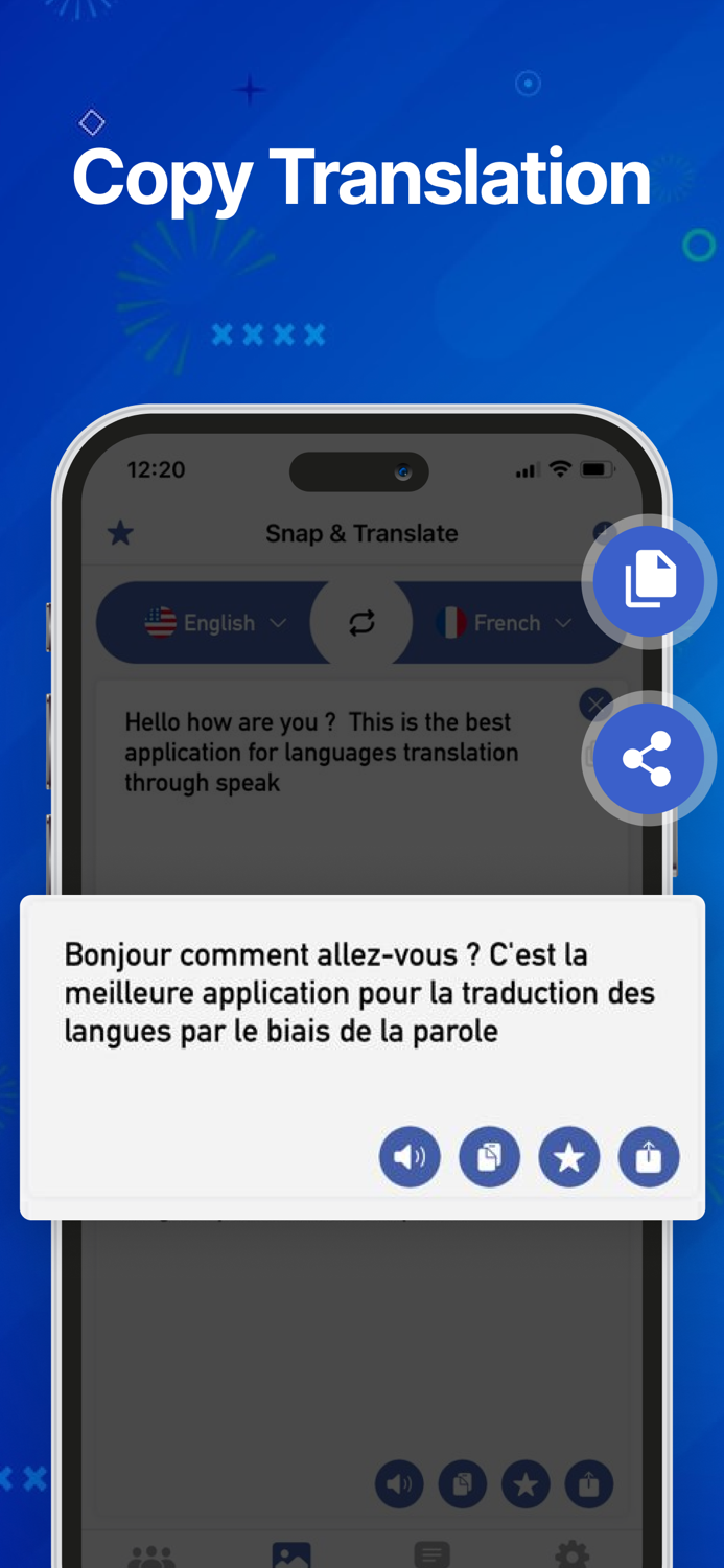 Speak and Translate  Camera
