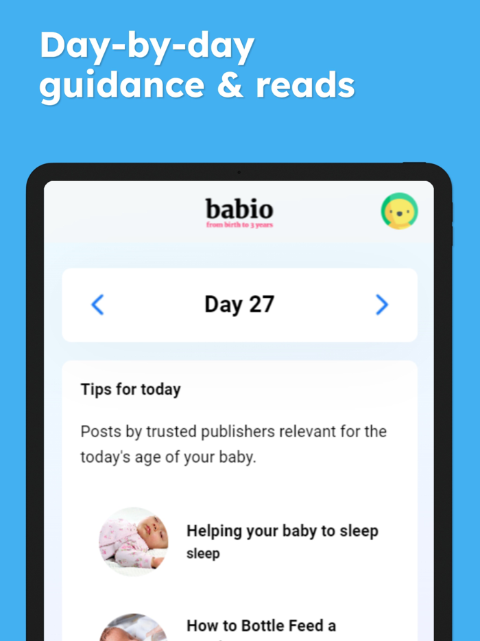 Babio · Daily baby checkup