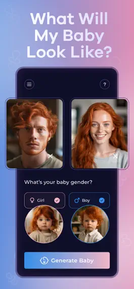 Game screenshot AI Baby Generator - TinyFaces apk