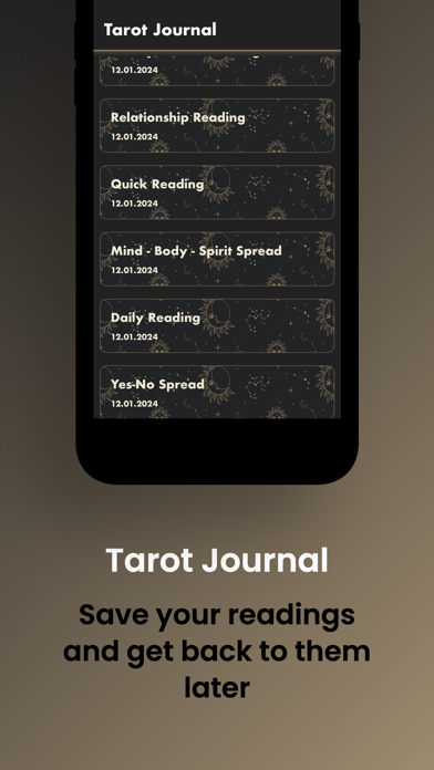 Daily Tarot Readings Screenshot