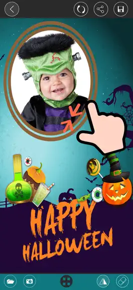 Game screenshot Happy Halloween Photo Frames mod apk