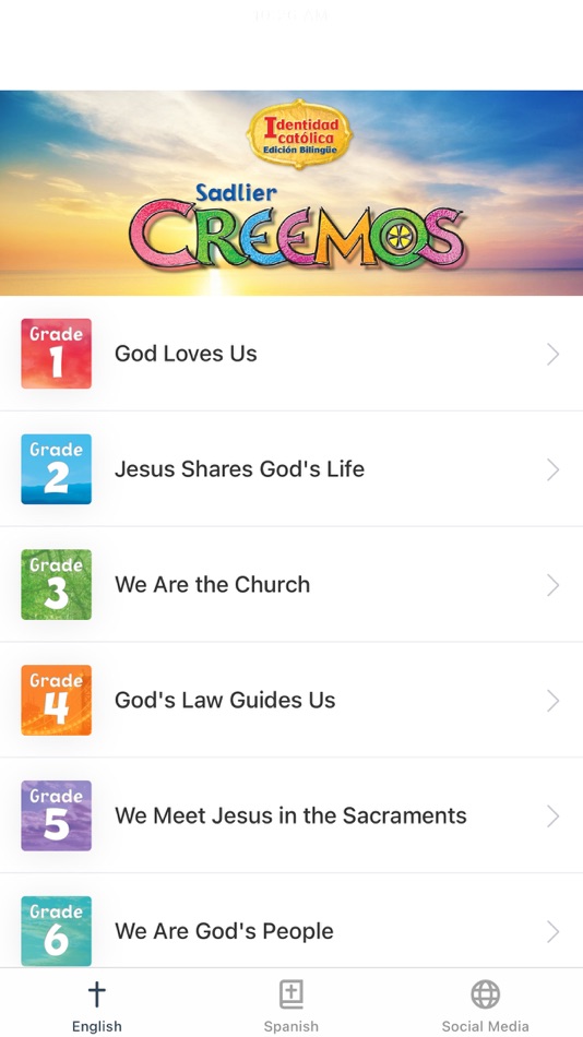 #1. Sadlier: Creemos K-6 (iOS) Podle: William H Sadlier Inc