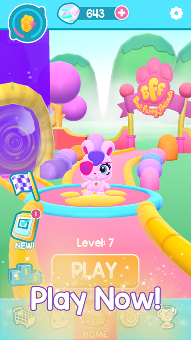 Best Furry Friends: BFF Run Screenshot