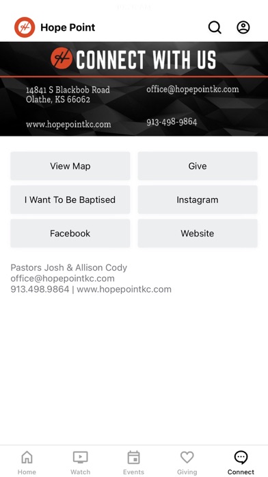 Hope Point Church KC Screenshot