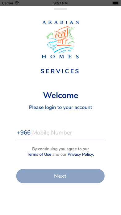 Arabian Homes Services Screenshot