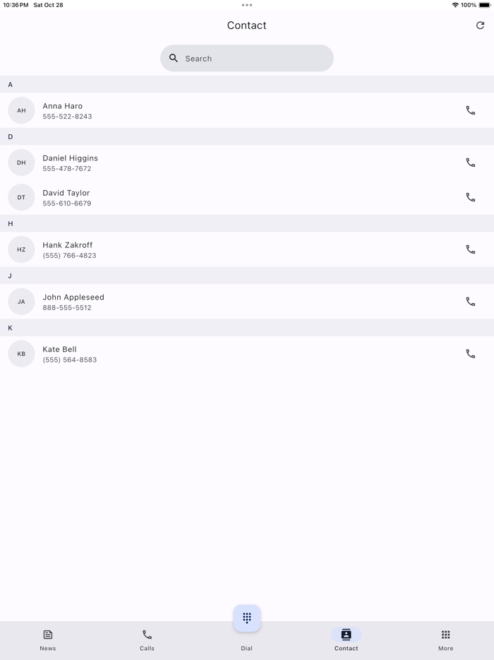 Esdiac International Calling