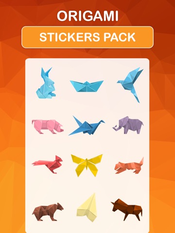 Origami Stickers Packのおすすめ画像4