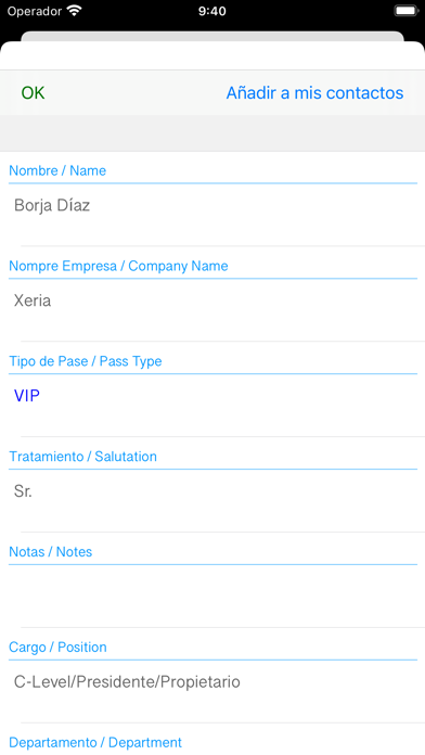IventContact Nebext Screenshot