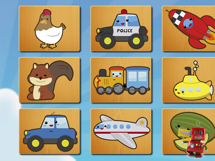 Dots game - connect numbers