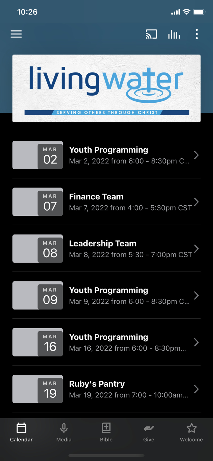 Living Water Cameron