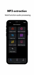 Audio Extractor - Extract MP3 screenshot #1 for iPhone