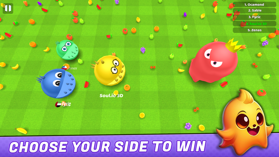 #4. Soul.io 3D - .io Games For Fun (iOS) โดย: Jointsoft