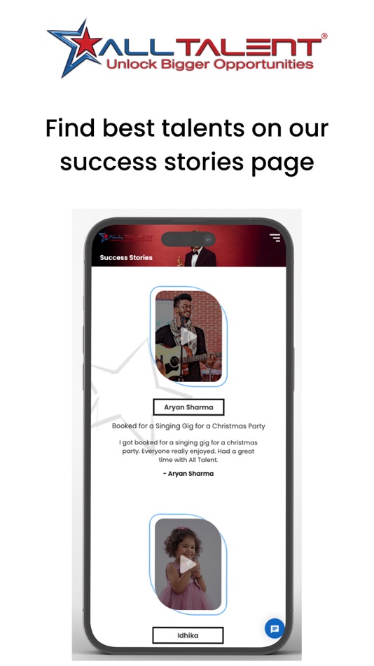 #4. All Talent (iOS) By: Siddarth Arcot