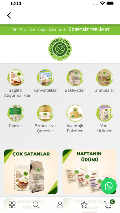 Glutensiz Fabrika Screenshot