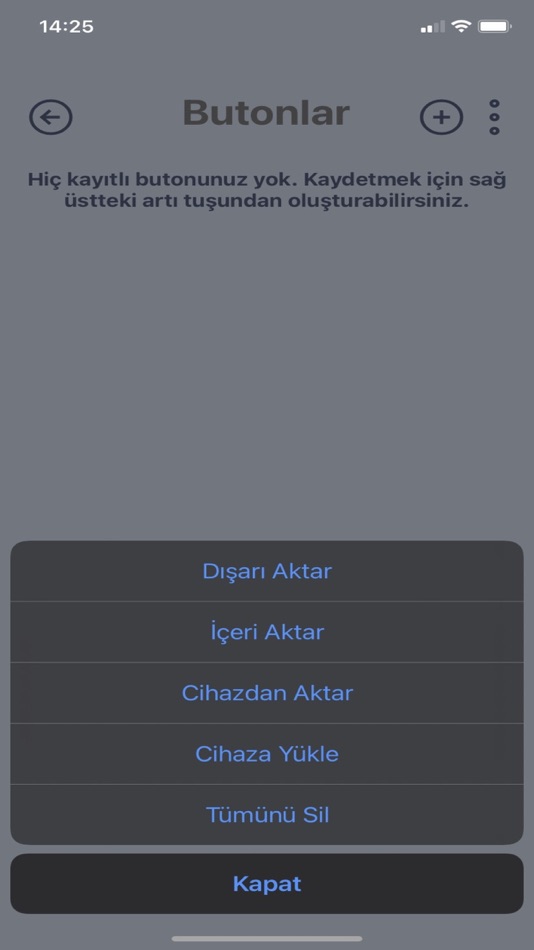 #7. Panel Ayar (iOS) By: ARGERF ELEKTRONIK OTOMASYON YAZILIM SAVUNMA SANAYI VE TICARET LIMITED SIRKETI