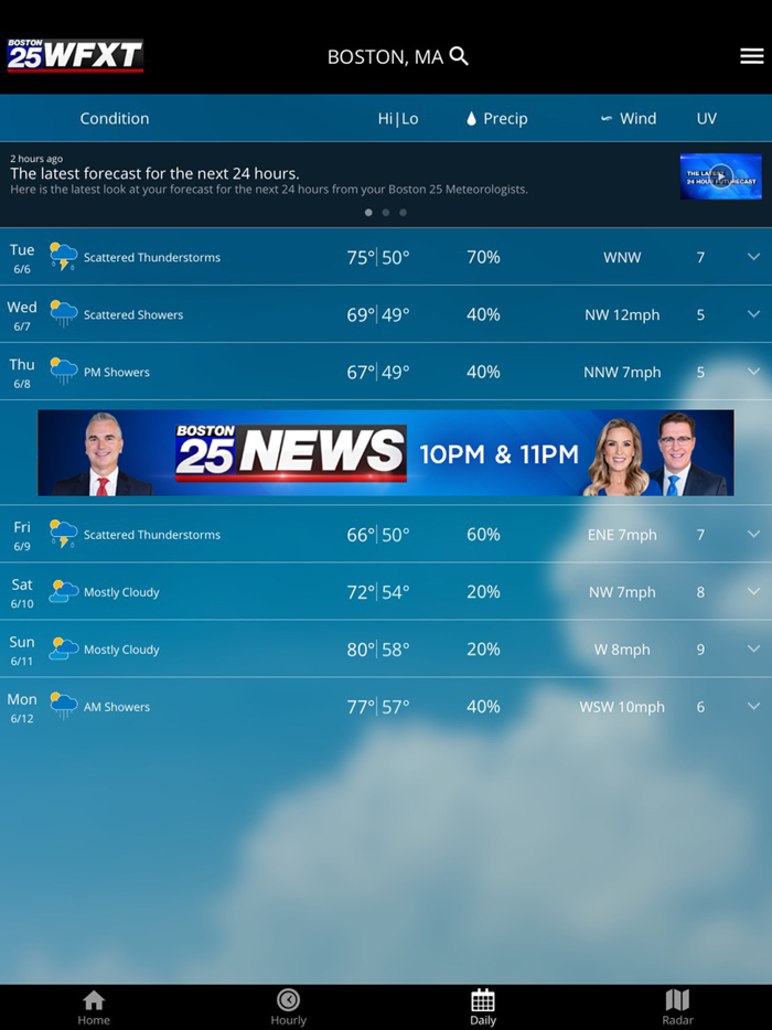 Boston 25 Weather