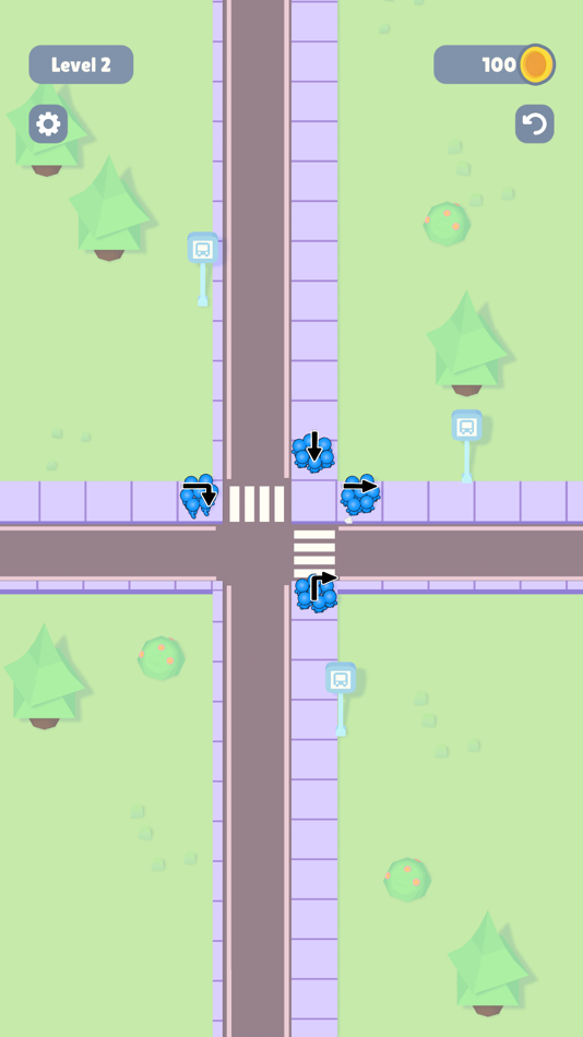 #4. Crossing Challenge 3D (iOS) 由: Brew Games