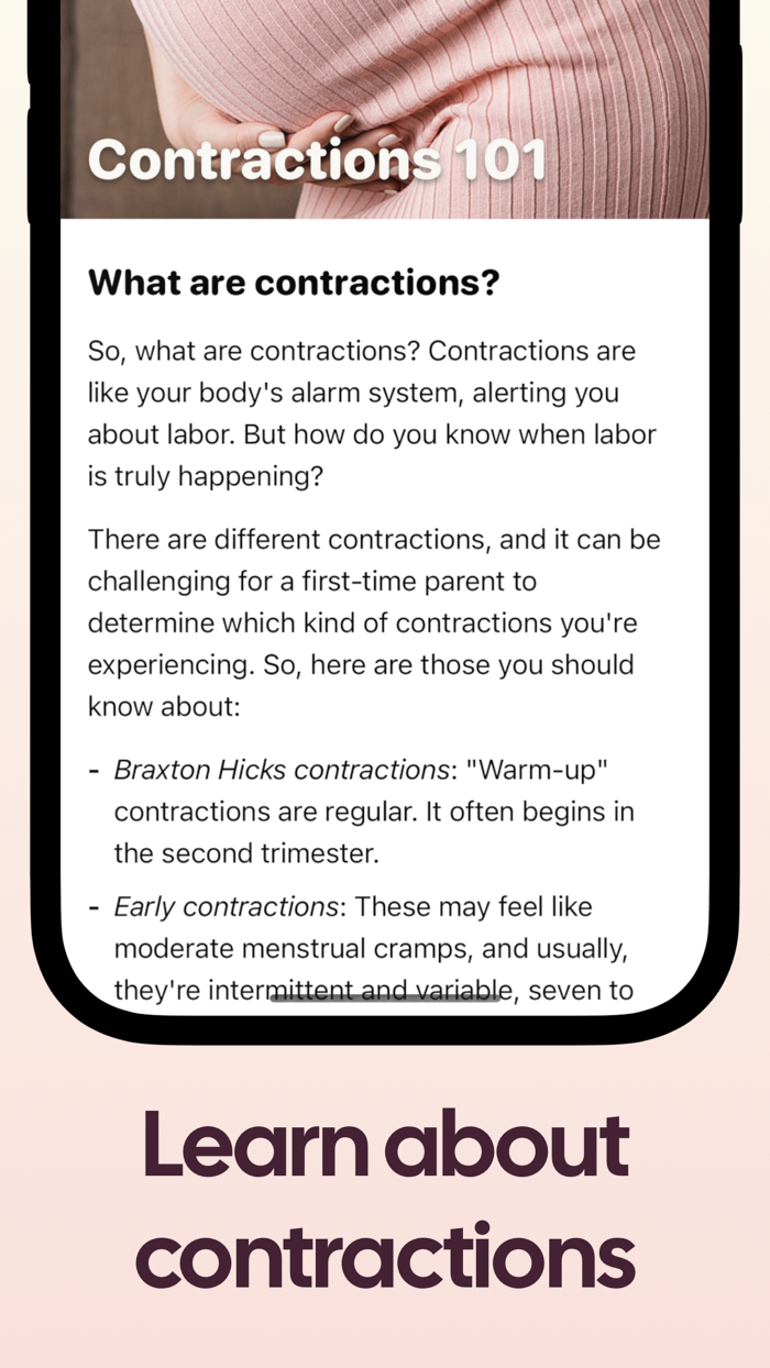Contraction Timer Counter