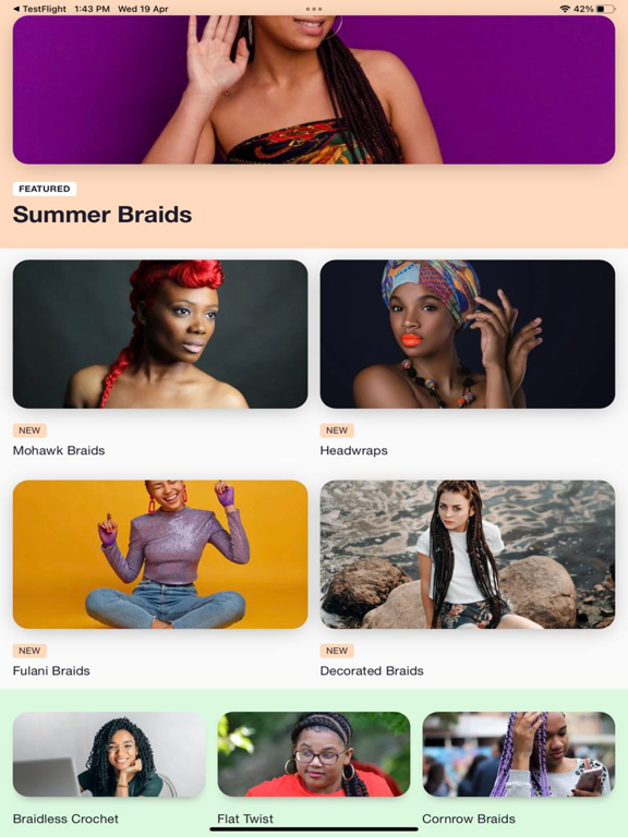 Screenshot #4 pour Africaine Tressespour Femme