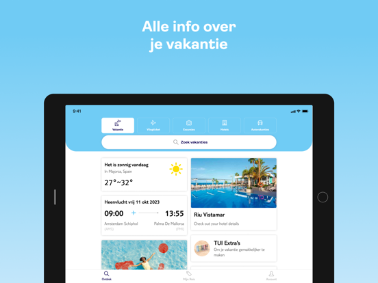 TUI Nederland - jouw reisapp iPad app afbeelding 4