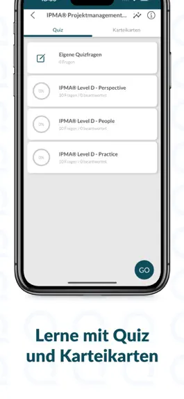 Game screenshot IPMA Projektmanagement Trainer mod apk
