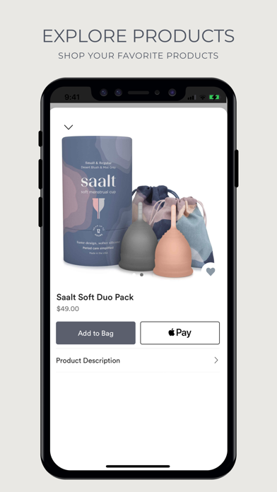 Saalt Shop Screenshot
