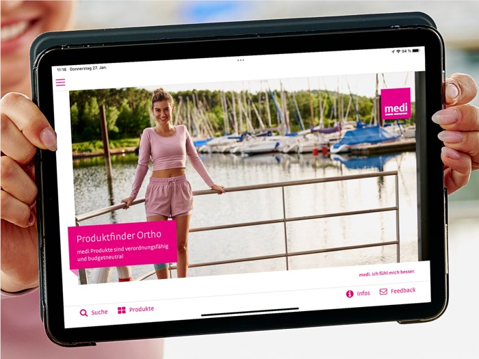 medi Produktfinder Orthopädie