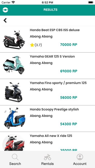 OuiScoot - Scooter rental Screenshot