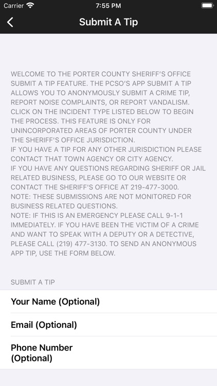 Porter County Sheriff IN