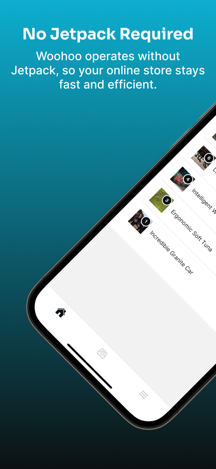 Woohoo - Woocommerce Dashboard
