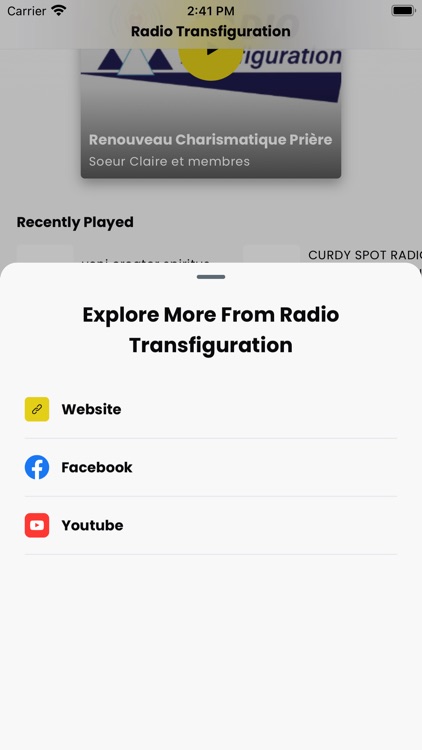 RADIO TRANSFIGURATION