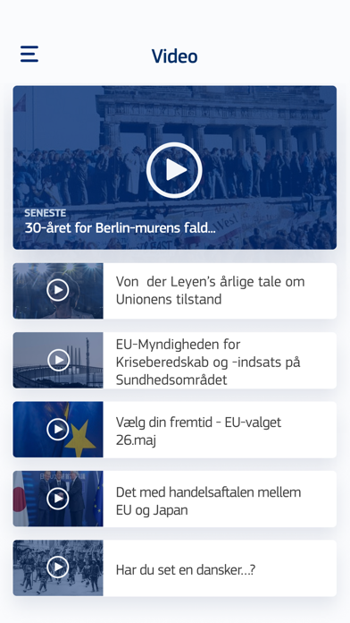EU i Danmark Screenshot