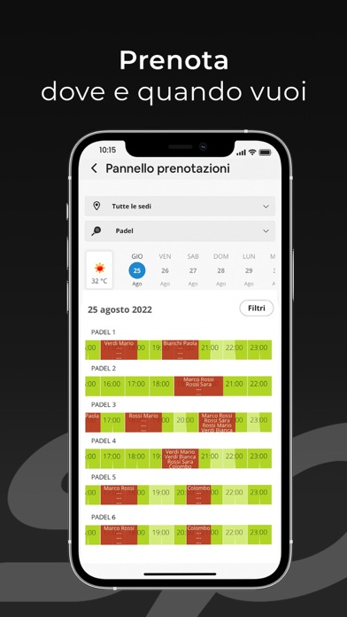Circolo Tennis Pesaro Screenshot