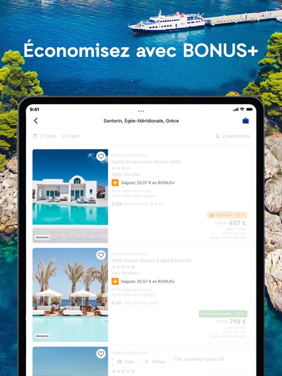 Screenshot #5 pour ebookers Hôtels et Vols