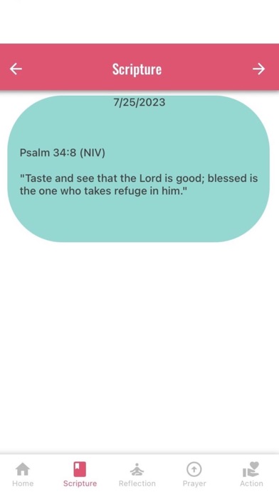 Grandma Tessie's Daily Bread iPhone screenshot 2 - Book app