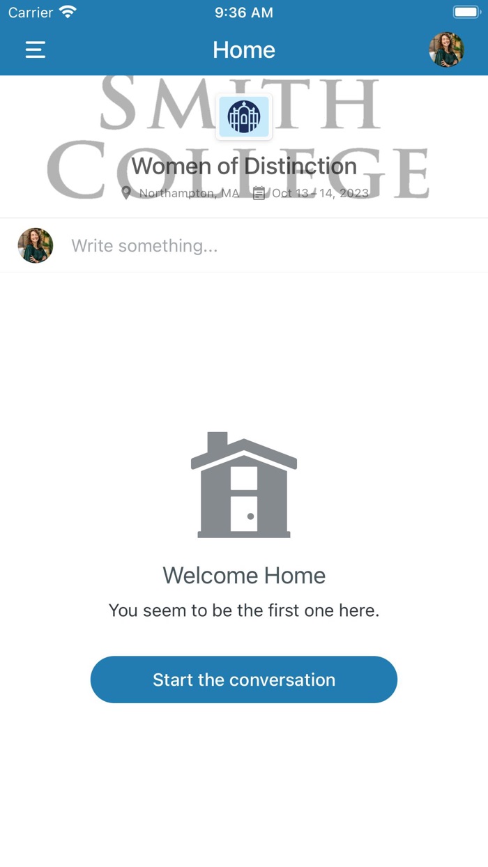 Smith College Admission Events