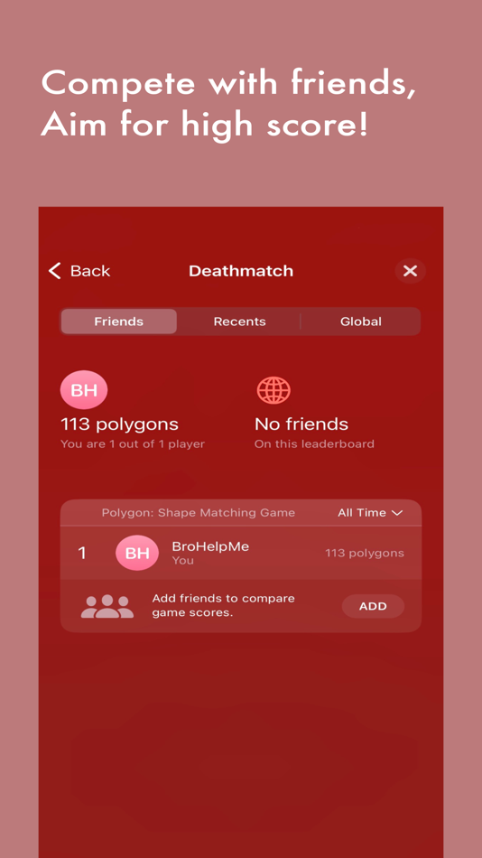 #4. Polygon: Shape Matching Game (iOS) 来自: Kimin Lee