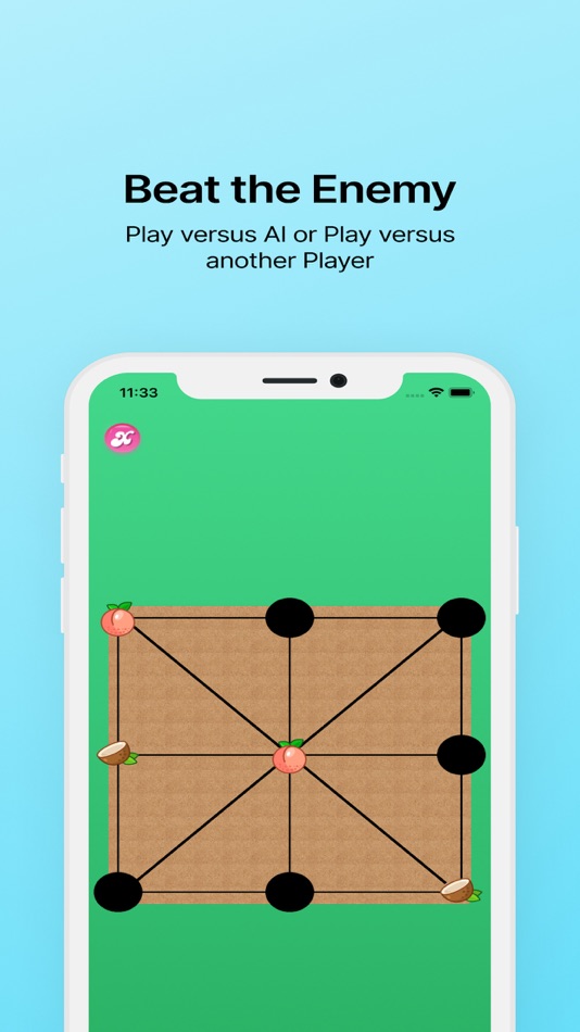 #2. Three Mens Morris (iOS) 由: Emrah Korkmaz