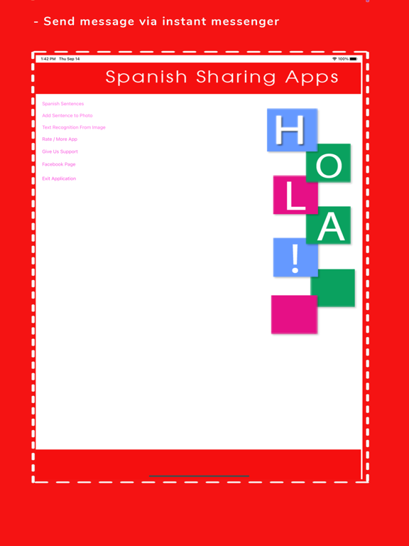 Screenshot #4 pour SpanishSharingApps