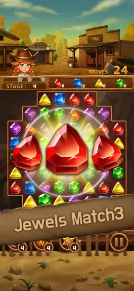 Game screenshot Jewels Westland apk