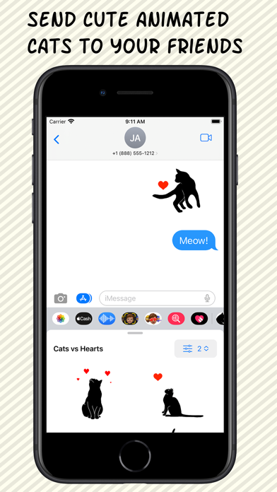 Cats vs Hearts Screenshot