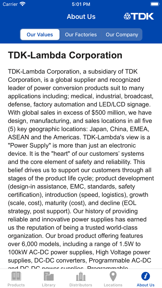 #6. TDK-Lambda (iOS) By: TDK-Lambda