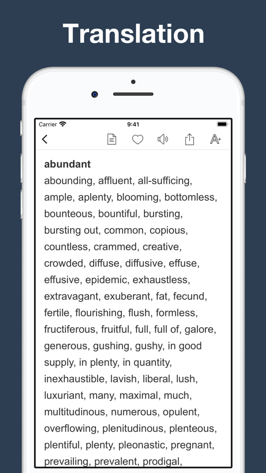 #3. Moby Thesaurus - extended (iOS) 由: Thuy Duong