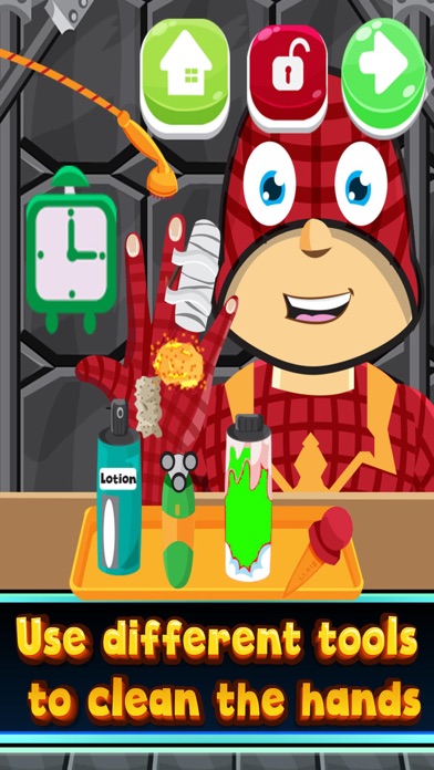 Screenshot #3 pour Superhero Hand Doctor Game