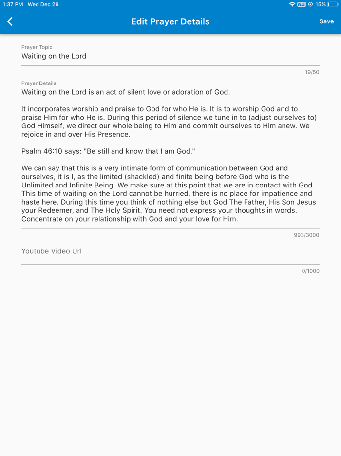 Time to Pray - Guided Prayer