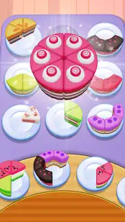 cake sort - color puzzle game iphone screenshot 2
